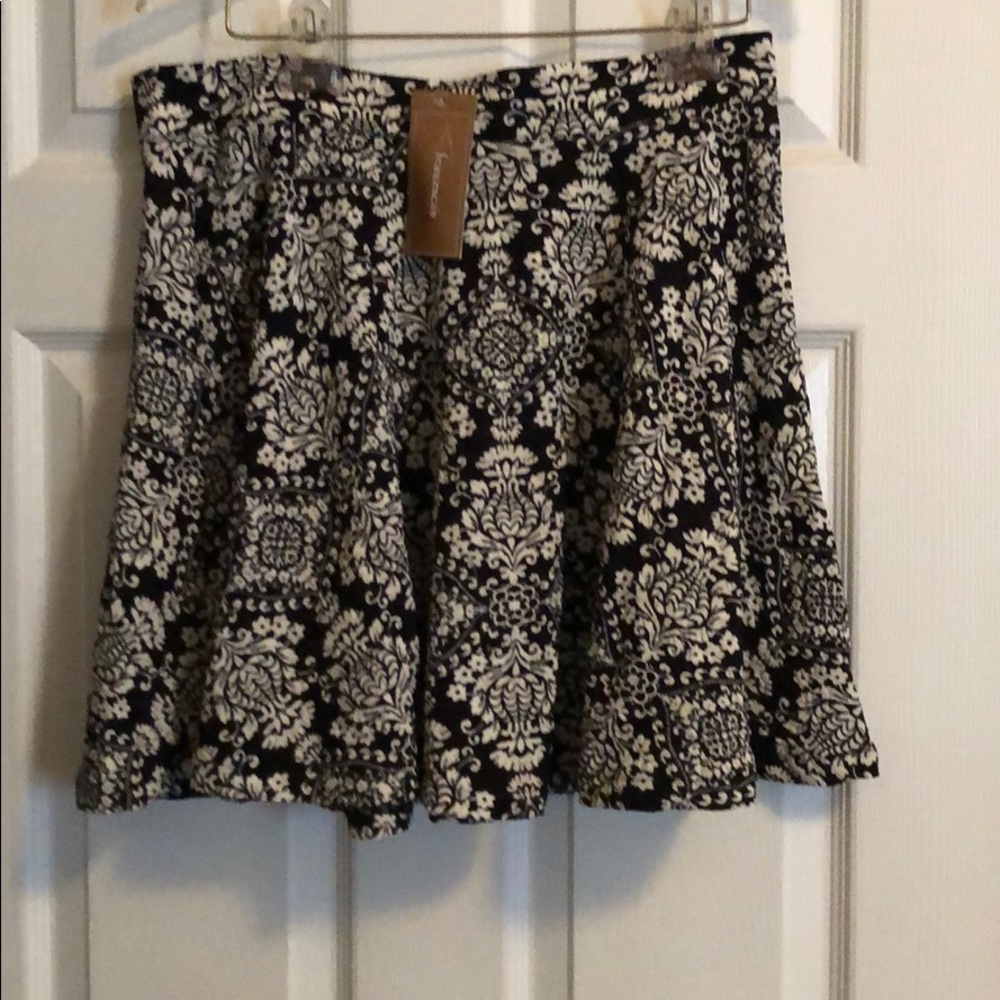 A skirt by blue rain